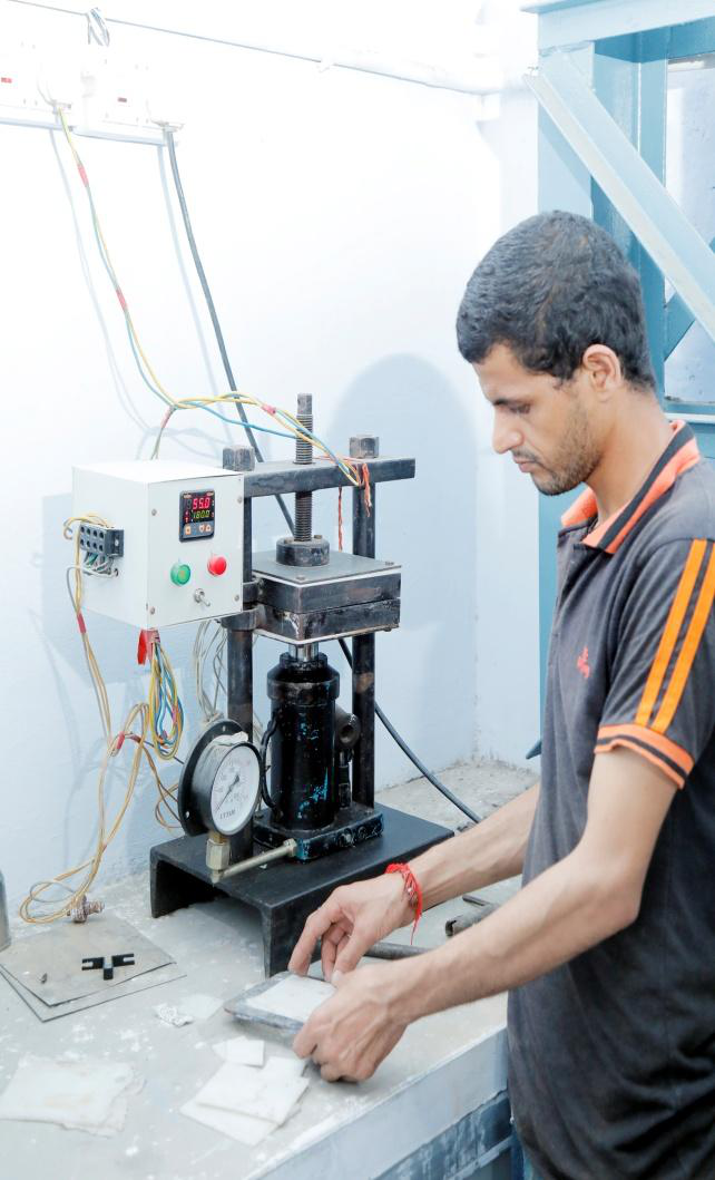 Lab testing